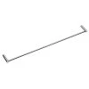 COSMIC Logic Single Towel Bar, Wall Mount, Stainless Steel, Matte Chrome Finish, 15-9/16 X 5/8 X 2-9/16 Inches (2260365)