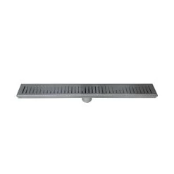DAX Rectangle Shower Floor Drain, Stainless Steel Body, Stainless Steel Finish, 36 X 3-3/8 Inches (DR36-G06)