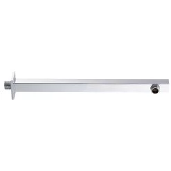 Dax Brass Square Shower Arm 12 Inches Chrome Finish (DAX-1011-325-CR)