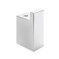 DAX Venice Towel Hook, Wall Mount Stainless Steel, Chrome Finish, 11/16 X 2 X 1-3/16 Inches (DAX-GDC060121-CR)