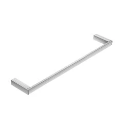 COSMIC Bathlife Single Towel Bar, Wall Mount, Brass Body, Chrome Finish, 17-3/4 X 13/16 X 3-5/16 Inches (2290169)
