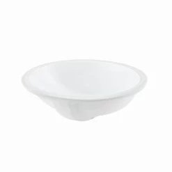 DAX Ceramic Oval Single Bowl Undermount Bathroom Sink, White Finish, 18-1/16 X 15-13/16 X 8-3/16 Inches (BSN-100) -Bathroom Shop 02 10d772ba 8108 4af4 b84a 8dbd509a23a6