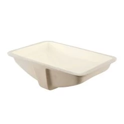 DAX Ceramic Square Single Bowl Undermount Bathroom Sink, Ivory Finish, 22-1/6 X 15-1/2 X 8-5/16 Inches (BSN-202G-I) -Bathroom Shop 02 188c0c69 3945 481b 884d ae8eee6c198b