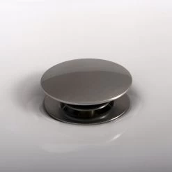 DAX Round Vanity Sink Pop Up Drain, Brass Body, Brushed Nickel Finish, 2-5/8 X 8-5/8 Inches (DAX-82005-BN) -Bathroom Shop 02 38b4931b 5d1f 4f74 8947 eee5c8b34826