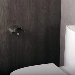 COSMIC Logic Toilet Paper Holder With Cover, Stainless Steel, Matte Chrome Finish, 6-5/16 X 2-3/8 X 4-3/4 Inches (2260359) -Bathroom Shop 02 a0877d27 d5b4 4f6d 9c8b c283021710b5