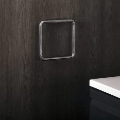 COSMIC Project Towel Ring, Wall Mount, Brass Body, Chrome Finish, 7-7/8 X 7-7/8 X 2 Inches (2510172) -Bathroom Shop 02 dbdbc371 1e84 4bf3 9d97 52d505a41086