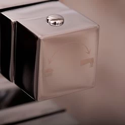 DAX Square Shower Single Valve Trim, Brass Body, Chrome Finish 6-5/16 X 7-1/2 X 3-7/8 Inches (DAX-6973A-CR) -Bathroom Shop 03 0c07ad48 417a 4a44 9e4e 664264926580