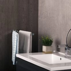 COSMIC Extreme Bathroom Towel Bar, Wall Mount, Brass Body, Chrome Finish 15-3/4 X 1-7/16 X 2 Inches (2530175) -Bathroom Shop 03 75a0f92b 1ee5 48bb 96f3 78b48428e373