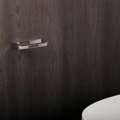 COSMIC Bathlife Toilet Paper Holder, Brass Body, Chrome Finish, 6-5/16 X 13/16 X 3-1/16 Inches (2290162) -Bathroom Shop 03 8d5b46ae 23b3 41d3 80ca 73c0771162f9