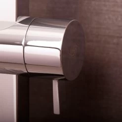 DAX Hand Shower Head With Square Adjustable Slide Bar, Stainless Steel Body, Chrome Finish, 23-5/8 X 2-3/8 Inches (DAX-9523) -Bathroom Shop 03 d00b7952 8ccd 494e b04a a1b492994d8b