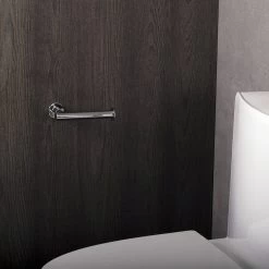 COSMIC Architect Toilet Paper Holder, Brass Body, Chrome Finish, 6-5/16 X 3-9/16 X 1-3/4 Inches (2050158) -Bathroom Shop 03 d07a2e62 bc1a 4776 862c 36245f4c2bd1