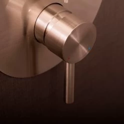 DAX Round Shower Single Valve Trim, Brass Body, Brushed Nickel Finish 7-1/2 X 4-7/16 Inches (DAX-6973-BN) -Bathroom Shop 04 13734def 1594 49b2 863a 46824798dca5
