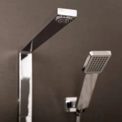 DAX Shower System, Faucet Set, With Shower Tub Trim And Hand Shower, Wall Mount, Brass Body, Chrome Finish (DAX-8166C-CR) -Bathroom Shop 04 316a6fc4 72ad 4caa 8797 e6962d1f3b3d