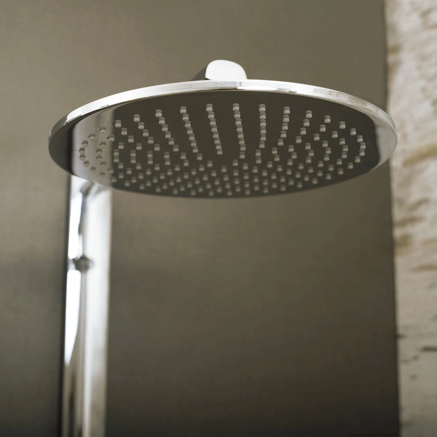 DAX Shower System With Round Rain Shower Head, 3 Nozzles, Hand Shower And Individual Controls, Wall Mount, Brass Body, Chrome Finish (DAX-FH8452-675) 6 DAX Shower System With Round Rain Shower Head, 3 Nozzles, Hand Shower And Individual Controls, Wall Mount, Brass Body, Chrome Finish (DAX-FH8452-675) - Image 6