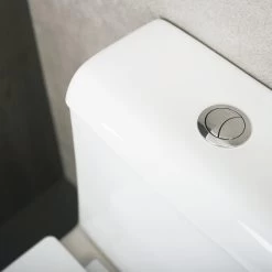 DAX One Piece Square Toilet With Soft Closing Seat And Dual Flush High-Efficiency, Porcelain, White Finish, Height 30-3/4 Inches (BSN-43A) -Bathroom Shop 05 57ab6633 3af4 4cd4 bcec 61ad83e96d27