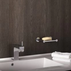 COSMIC Architect Soap Dish, Wall Mount, Stainless Steel, Chrome Finish, 6-11/16 X 1-9/16 X 4-5/16 Inches (2050132) -Bathroom Shop 05 6e81111c 27c5 454f a740 8292f7b576e8