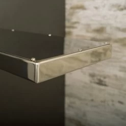 DAX Square Rain Waterfall Shower Head, Ultra Thin, Wall Mount, Brass Body, Chrome Finish (D-115422W-CR) -Bathroom Shop 06 2197873d 579f 4e6d 899f 85e240bd24c0