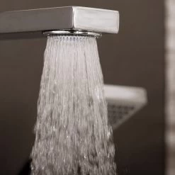 DAX Shower System, Faucet Set, With Shower Tub Trim And Hand Shower, Wall Mount, Brass Body, Chrome Finish (DAX-8166C-CR) -Bathroom Shop 06 41803fc6 3c9c 4c86 ae1d 4a4a9b5a612e