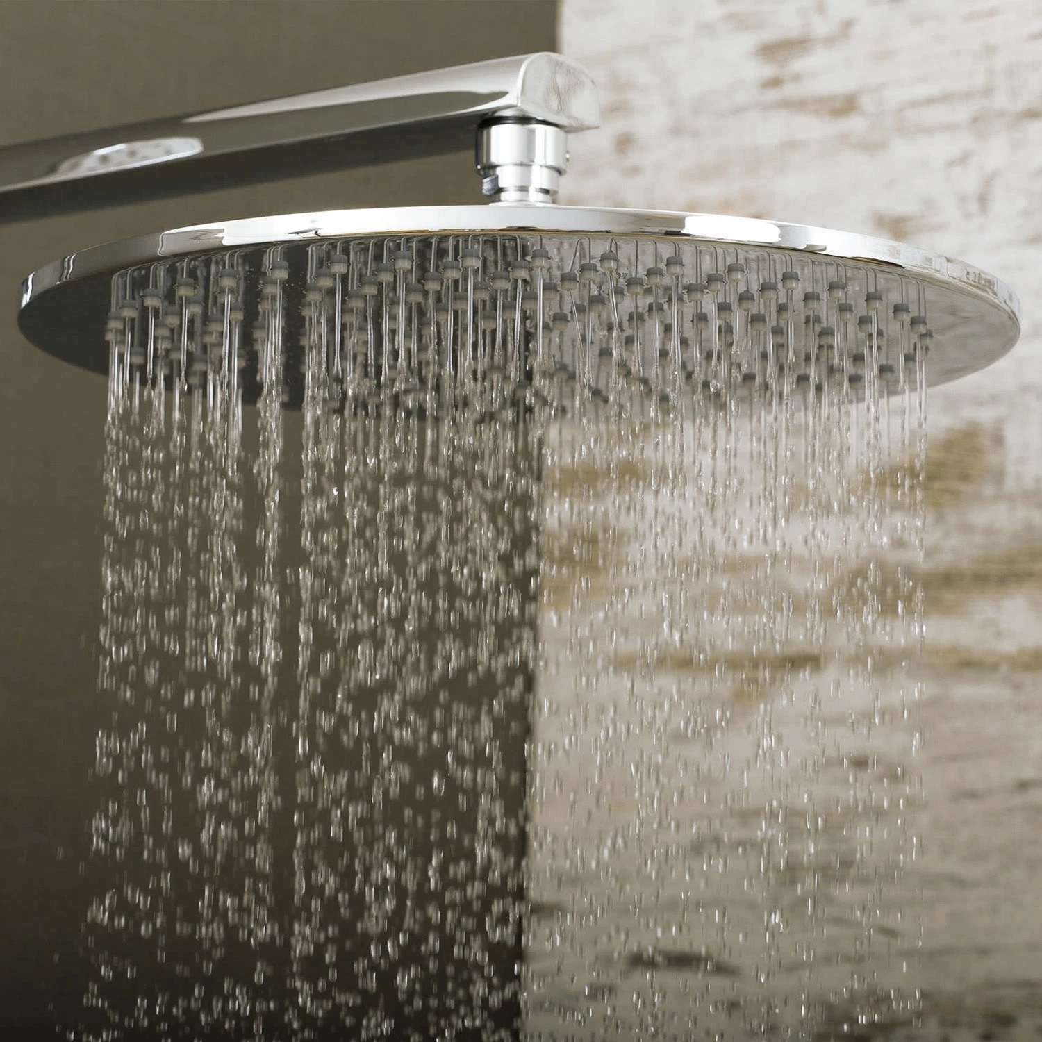 DAX Shower System With Round Rain Shower Head, 3 Nozzles, Hand Shower And Individual Controls, Wall Mount, Brass Body, Chrome Finish (DAX-FH8452-675) 8 DAX Shower System With Round Rain Shower Head, 3 Nozzles, Hand Shower And Individual Controls, Wall Mount, Brass Body, Chrome Finish (DAX-FH8452-675) - Image 8