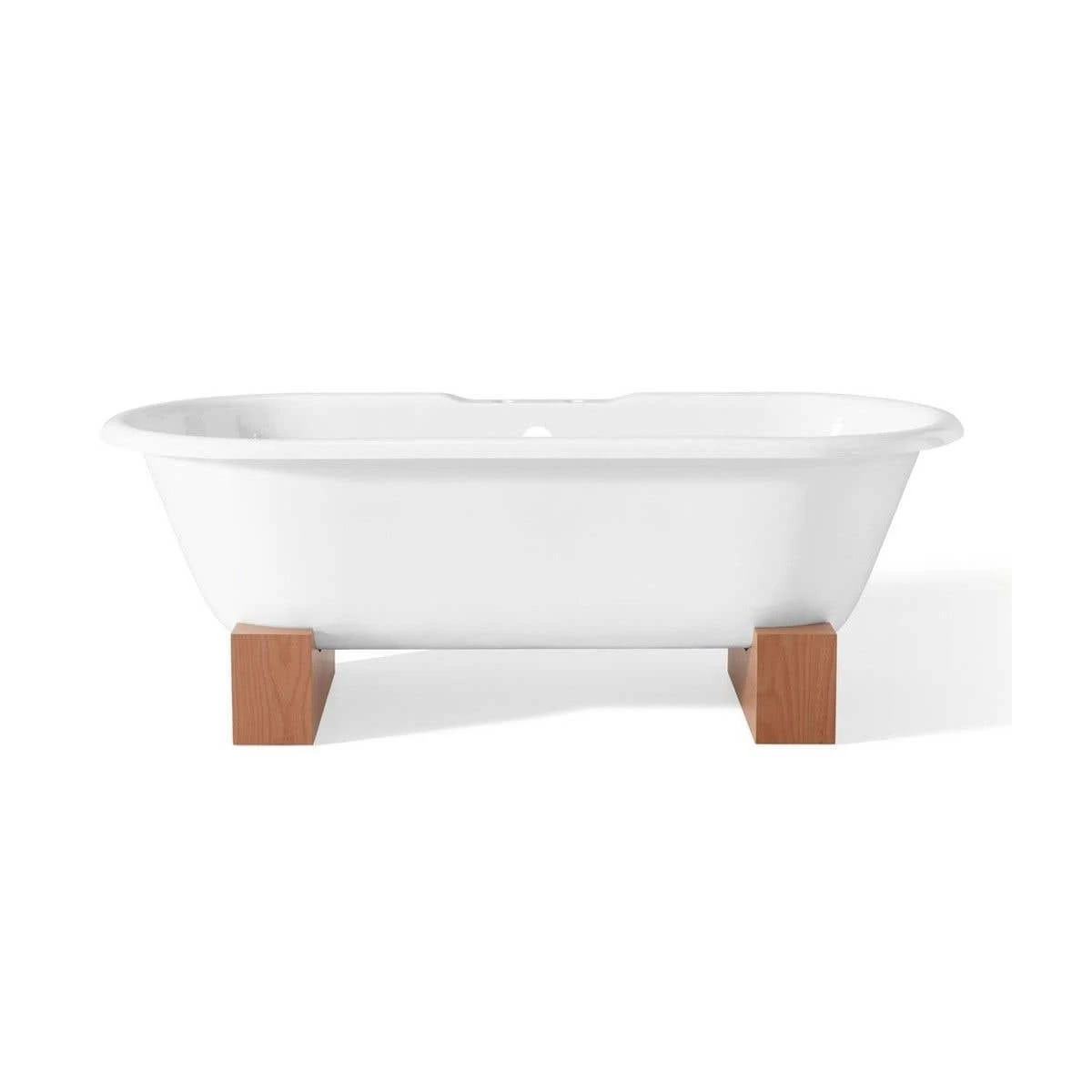 Regal Wooden Base Clawfoot Tub - Rim Faucet Drillings 4 Regal Wooden Base Clawfoot Tub - Rim Faucet Drillings - Image 4