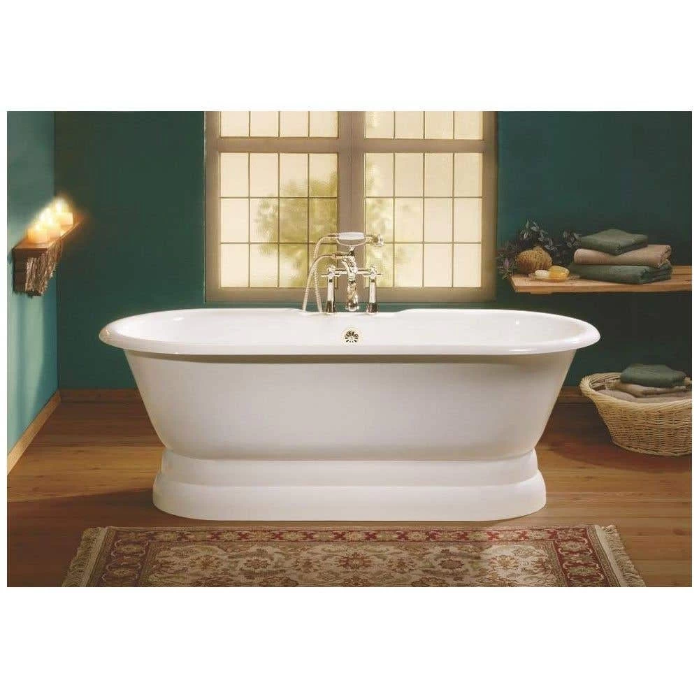 Regal Cast Iron Pedestal Tub - No Faucet Drillings 2 Regal Cast Iron Pedestal Tub - No Faucet Drillings - Image 2