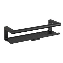 Architect SP Shower Soap Dish With Glass Wiper. Matte Black (2353648)