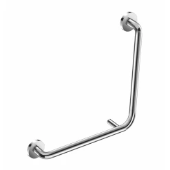 COSMIC Architect 90 Degree Angled Grab Bar, Bathroom Bathtub And Shower Safety, Brass Body, Chrome Finish, 15-3/4 X 15-3/4 X 2-3/4 Inches (2900215)
