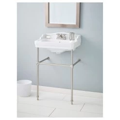 Essex Console Lavatory Sink -Bathroom Shop 553 wh 4 575 bn