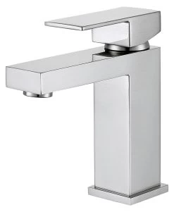 DAX Single Handle Bathroom Faucet, Brass Body, Chrome Finish, 4-5/16 X 6-1/2 Inches (DAX-6951A-CR) -Bathroom Shop 6951A