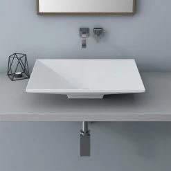 Allegri Vessel Bathroom Sink - White