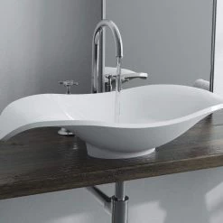 Corelli Vessel Bathroom Sink - White