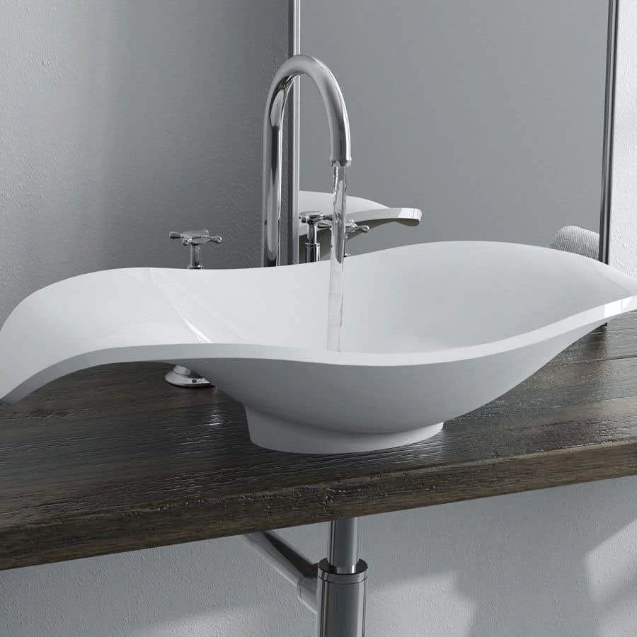 Corelli Vessel Bathroom Sink - White 1 Corelli Vessel Bathroom Sink - White