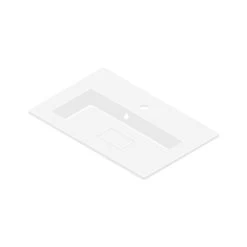 DAX Solid Surface Single Bowl Basin. Matte Finish (BSN-80032-M)