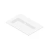 DAX Solid Surface Single Bowl Basin. Gloss Finish (BSN-80036-G)