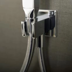 DAX PVC Shower Hose, Robber Body, Silver Finish, Connection 1/2 Inch, 59 1/16 Inches Long (D-8861B) -Bathroom Shop D 8861B 04