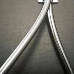 DAX PVC Shower Hose, Robber Body, Silver Finish, Connection 1/2 Inch, 59 1/16 Inches Long (D-8861B) -Bathroom Shop D 8861B 06