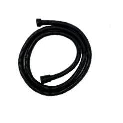 DAX Shower Hose, Rubber Body, Matte Black Finish, Long 59 Inches (D-H34-BL)