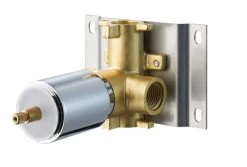 DAX Round Concealed 3 Way Diverter. Brushed Nickel Finish (DAX-1053-RD-BN) -Bathroom Shop DAX 1053 CR 433eb6ed 5878 4f07 8c31 e3fe0c2b113b