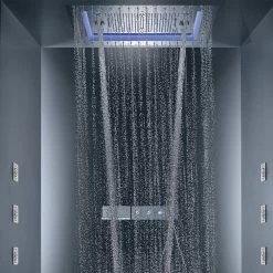 DAX Stainless Steel Shower System Multi-Function Thermostatic Valve (DAX-5002)
