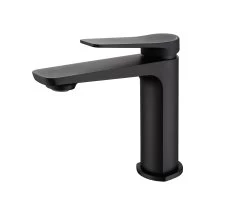DAX Single Handle Bathroom Faucet Black Matte Finish (DAX-65118-BL)