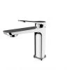 DAX Single Handle Bathroom Faucet Chrome Finish (DAX-65118-CR)