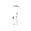 DAX Square 3 Way Shower System With Hand Shower Chrome Finish (DAX-6563A-CR)