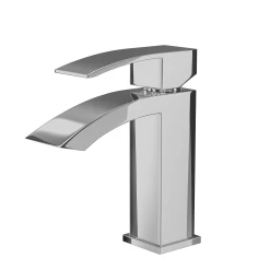 DAX Single Handle Waterfall Bathroom Faucet, Brass Body, Chrome Finish, 4-7/8 X 7 Inches (DAX-6690A-CR) -Bathroom Shop DAX 6690A CR web