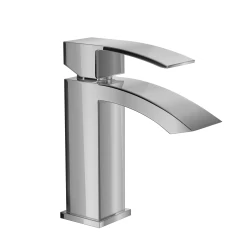 DAX Single Handle Waterfall Bathroom Faucet, Brass Body, Chrome Finish, 4-7/8 X 7 Inches (DAX-6690A-CR) -Bathroom Shop DAX 6690A CR web2