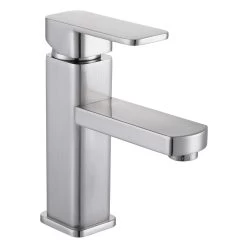 DAX Single Handle Bathroom Faucet, Brass Body, Chrome Finish, 4 X 7 Inches (DAX-6941A-CR)