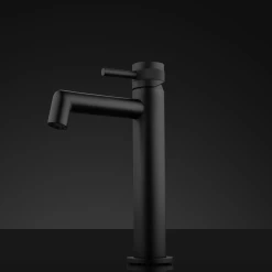 DAX Single Handle Bathroom Faucet Matte Black Finish (DAX-8010040-BL)