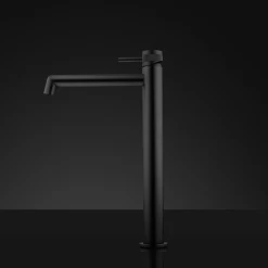 DAX Single Handle Vessel Bathroom Basin Faucet Black Matte Finish (DAX-8010041-BL)