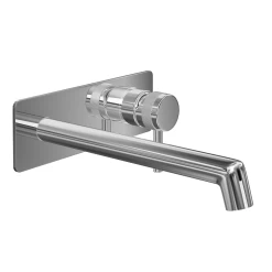 DAX Wall Mount Single Handle Bathroom Faucet. Chrome Finish (DAX-8030043-CR) -Bathroom Shop DAX 8030043 CR web1