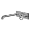 DAX Wall Mount Single Handle Bathroom Faucet Chrome Finish (DAX-8030044-CR)