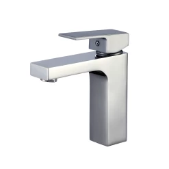 DAX Single Handle Bathroom Faucet Brushed Nickel Finish (DAX-8142-BN)